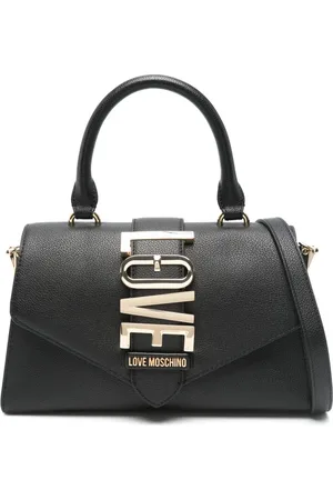 Moschino Logo-plaque tote bag