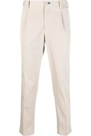 Incotex Cropped tapered trousers