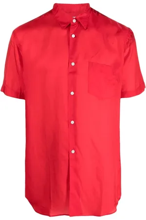 Comme des Garçons Short-sleeves classic-collar shirt