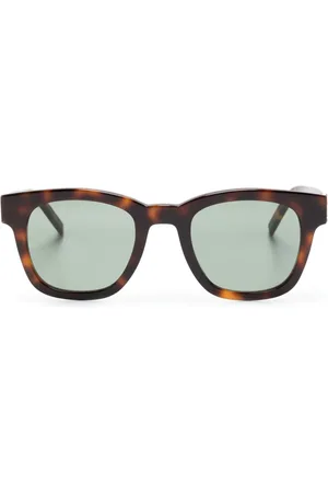 Saint Laurent YSL-plaque square-frame sunglasses