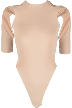 ANDREADAMO Cut-out-detail stretch top