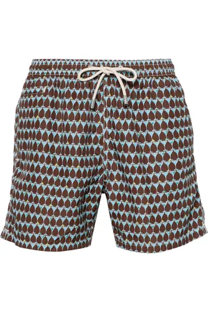 MC2 SAINT BARTH Graphic-print swim shorts