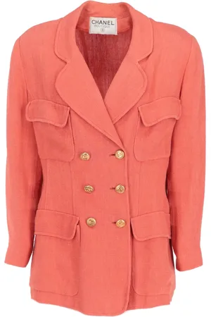 CHANEL 1980s linen blazer