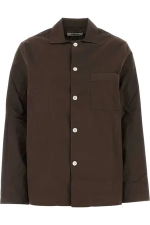 Tekla Poplin pyjama top