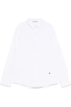 Manuel Ritz Logo-embroidered shirt