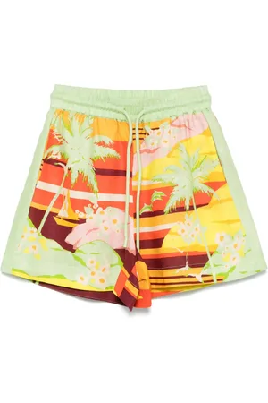 ALÉMAIS Palm Island shorts