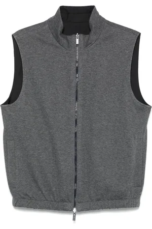 PESERICO SIGN Loro Piana gabardine gilet