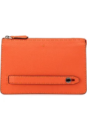 Fendi 2000-2010 Leather Selleria clutch bag
