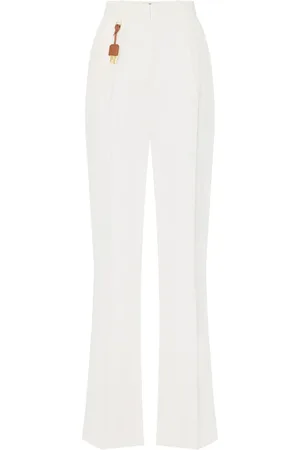 Elisabetta Franchi Logo-charm trousers