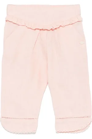 Tartine Et Chocolat Openwok linen trousers