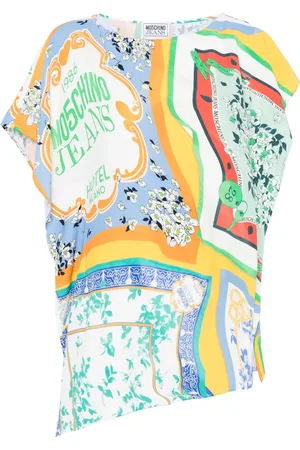 Moschino Mix-print top