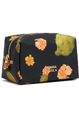 Bimba y Lola Floral-print cosmetic pouch