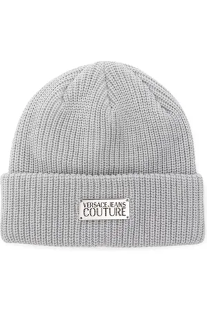 VERSACE Ribbed-knit beanie hat