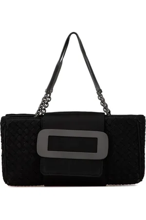 Bottega Veneta 2012-2024 Canvas Intrecciato Buckle Flap handbag