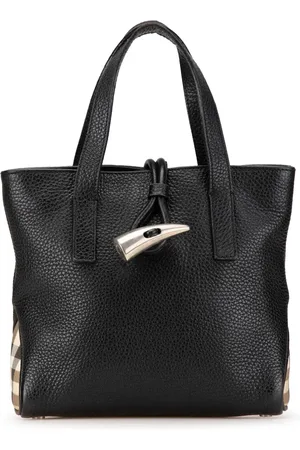 Burberry 2000-2017 House Check Trimmed Leather handbag