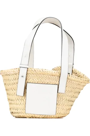 Loewe 2010-2024 Small Raffia Basket tote bag