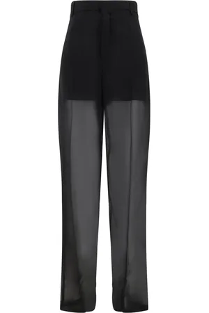 BLUMARINE Georgette trousers