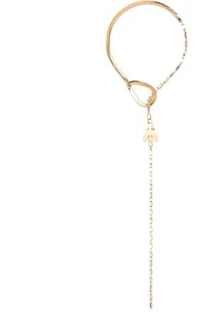 Patrizia Pepe Glass-crystal snake necklace