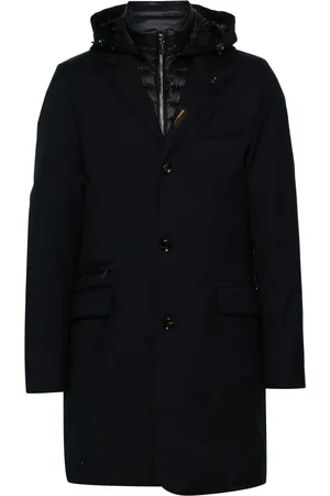 MOORER Redon-PUM hooded coat