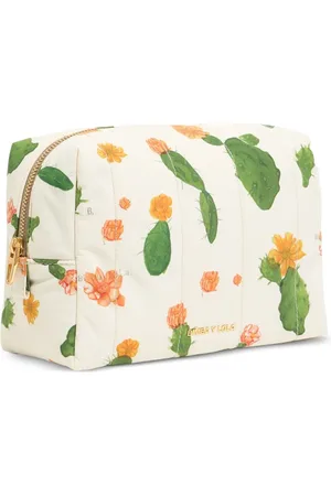 Bimba y Lola Floral-print cosmetic pouch