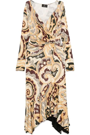 Etro Printed midi dress