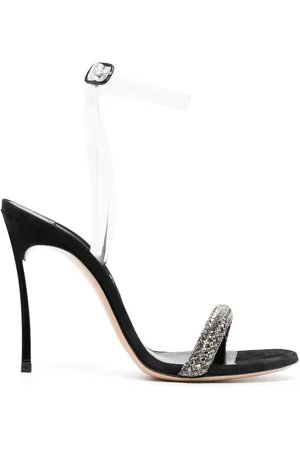 Casadei Stratosphere 110mm crystal-embellished sandals