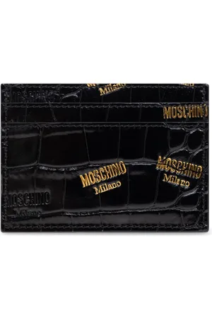 Moschino Logo-embossed cardholder