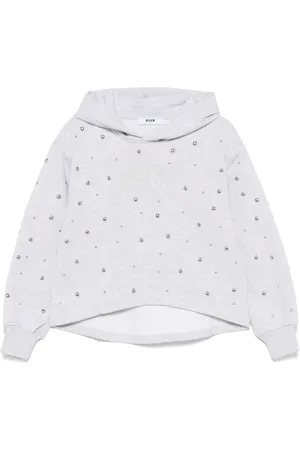 Msgm Studded hoodie