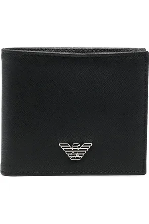 Emporio Armani Logo-plaque bi-fold wallet
