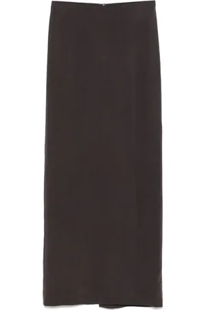 ALYSI Silk midi skirt