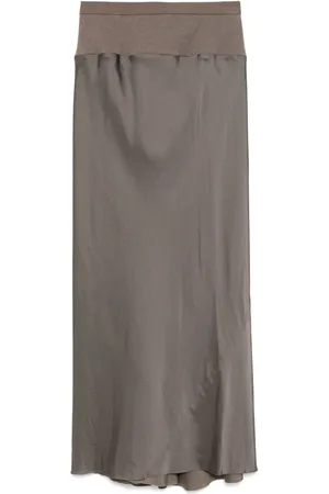 Rick Owens A-line bias skirt