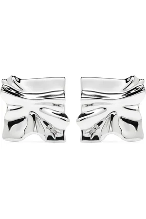 Patrizia Pepe Crinkled earrings