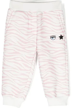 Chiara Ferragni Animal-print track trousers