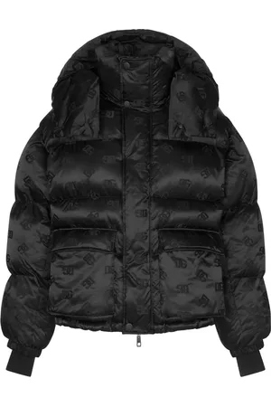Dolce & Gabbana All-over logo-print padded jacket