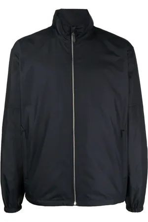 CARUSO High-neck zip-up jacket