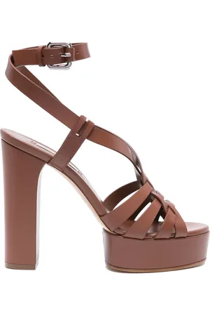 Casadei Betty 120mm leather sandals