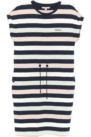Barbour Marloes stripe midi dress