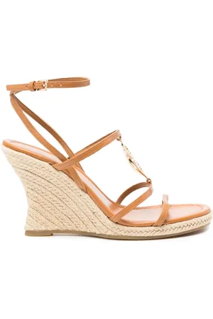Tory Burch Miller 85mm leather espadrilles
