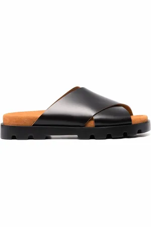 Camper Brutus cross strap sandals