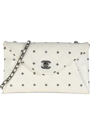CHANEL CC envelope clutch bag