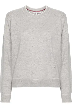 Tommy Hilfiger Logo-embroidered cashmere jumper