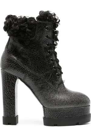 Casadei Nancy Alpi 140mm textured-finish boots
