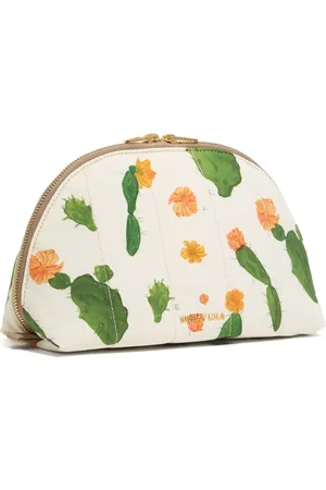 Bimba y Lola Large floral-print cosmetics pouch