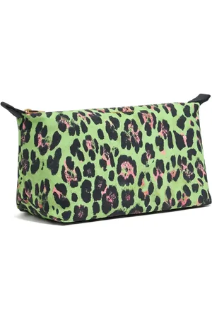 Bimba y Lola Large animal-print cosmetic pouch