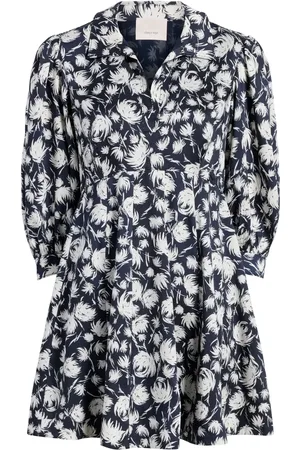 Cinq A Sept Darby floral-print minidress
