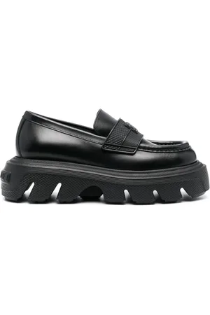 Casadei Generation C logo-embossed loafers