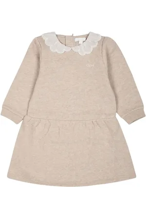 Chloé Logo-embroidered dress