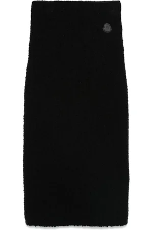 Moncler Bouclé midi skirt