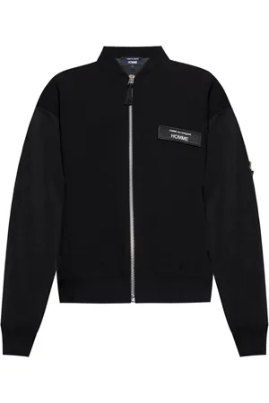 Comme des Garçons Logo-patch bomber jacket