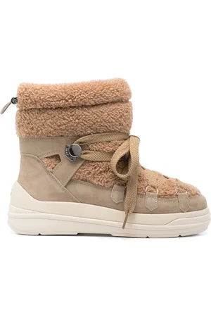 Moncler Insolux suede snow boots